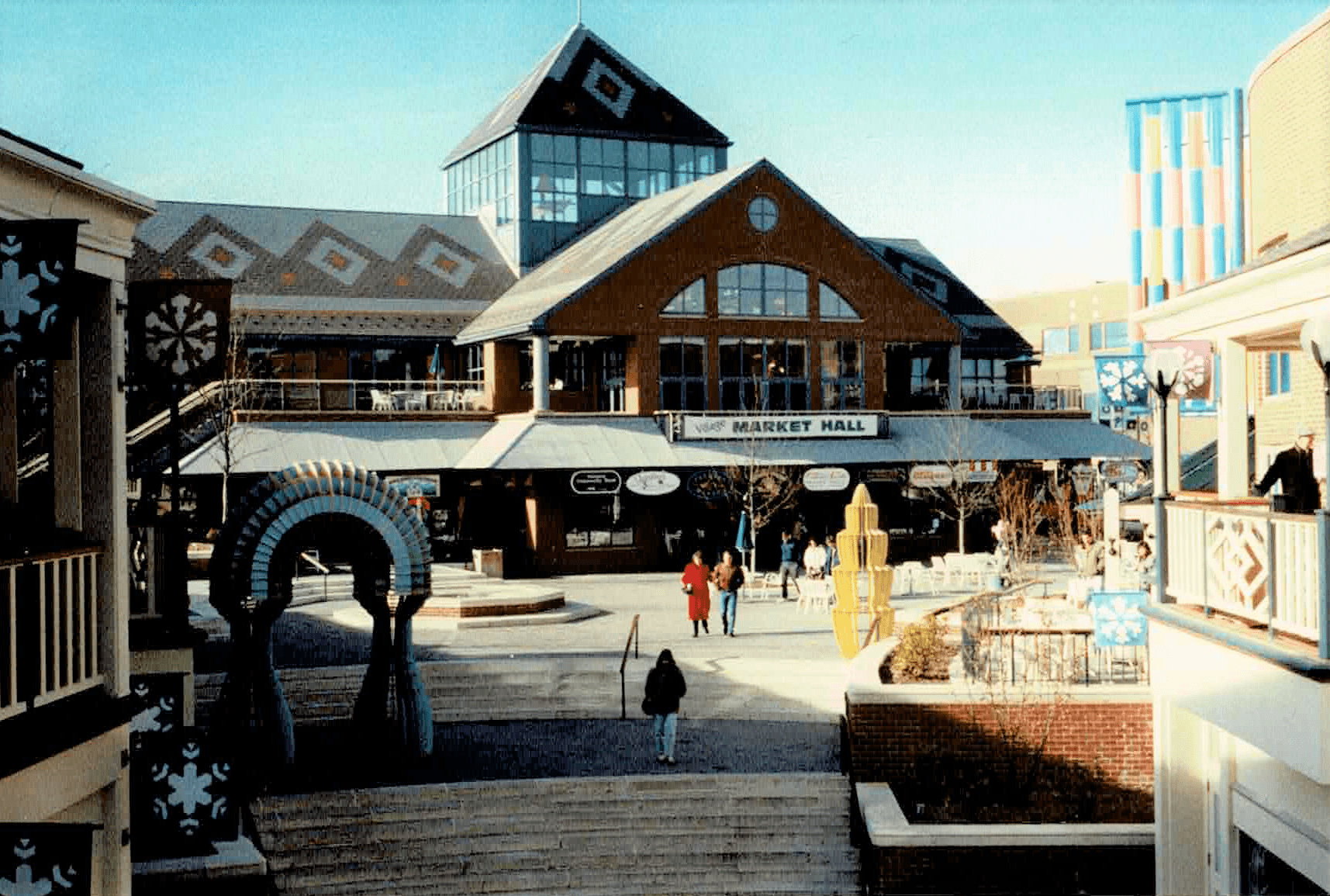 Princeton Forrestal Village, January 1989