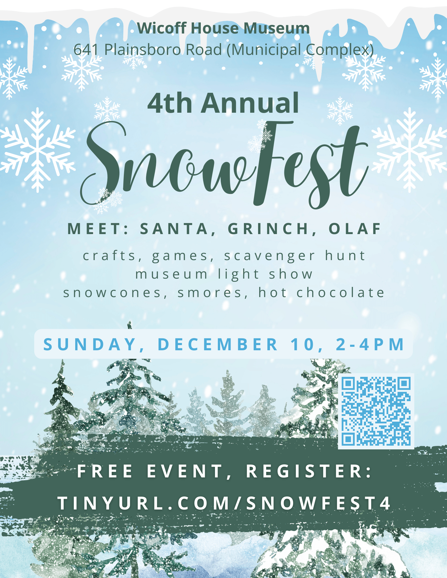 SnowFest at the Historic Wicoff House Museum – Historic Wicoff House Museum